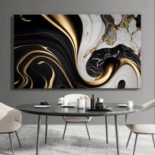 Load image into Gallery viewer, Stretched canvas wall art print – Canvas Wall Art Painting FLUID0029 – Small – 30x20 in (75x50 cm) – Iloski Art LLC