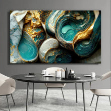 Load image into Gallery viewer, Stretched canvas wall art print – Canvas Wall Art Painting FLUID0037 – Small – 30x20 in (75x50 cm) – Iloski Art LLC