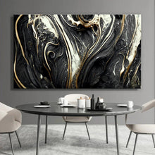 Load image into Gallery viewer, Stretched canvas wall art print – Canvas Wall Art Painting FLUID0031 – Small – 30x20 in (75x50 cm) – Iloski Art LLC