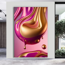 Load image into Gallery viewer, Canvas Wall Art Painting FLUID0071 - Iloski Art LLC