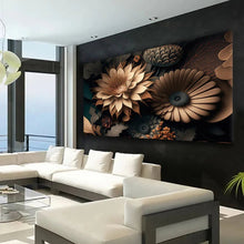 Load image into Gallery viewer, Stretched canvas wall art print – Canvas Wall Art Painting Flluid0027 – Small – 30x20 in (75x50 cm) – Iloski Art LLC