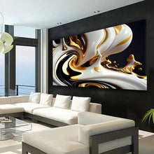 Load image into Gallery viewer, Stretched canvas wall art print – Canvas Wall Art Painting Flluid0016 – Small – 30x20 in (75x50 cm) – Iloski Art LLC