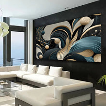 Load image into Gallery viewer, Stretched canvas wall art print – Canvas Wall Art Painting Flluid0026 – Small – 30x20 in (75x50 cm) – Iloski Art LLC