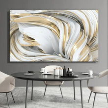 Load image into Gallery viewer, Stretched canvas wall art print – Canvas Wall Art Painting FLUID0024 – Small – 30x20 in (75x50 cm) – Iloski Art LLC