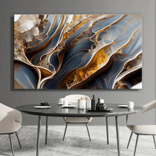 Load image into Gallery viewer, Stretched canvas wall art print – Canvas Wall Art Painting FLUID0032 – Small – 30x20 in (75x50 cm) – Iloski Art LLC