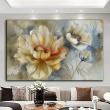 Load image into Gallery viewer, Stretched canvas wall art print – Canvas Wall Art Painting Flowers FL082 – Small – 30x20 in (75x50 cm) – Iloski Art LLC