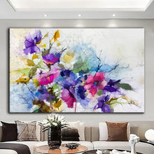 Load image into Gallery viewer, Stretched canvas wall art print – Canvas Wall Art Painting Flowers FL100 – Small – 30x20 in (75x50 cm) – Iloski Art LLC