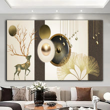 Load image into Gallery viewer, Canvas Wall Art Abstract ABST0013 - Iloski Art LLC