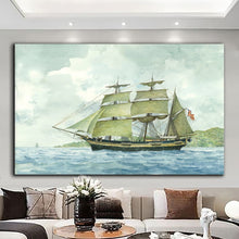Load image into Gallery viewer, Stretched canvas wall art print – Canvas Wall Art Painting Mountains and Prairies MP122 – Small – 30x20 in (75x50 cm) – Iloski Art LLC