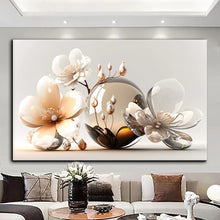 Load image into Gallery viewer, Stretched canvas wall art print – Canvas Wall Art Painting Flowers FLA012 – Small – 30x20 in (75x50 cm) – Iloski Art LLC