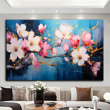 Load image into Gallery viewer, Stretched canvas wall art print – Canvas Wall Art Painting Flowers FL093 – Small – 30x20 in (75x50 cm) – Iloski Art LLC