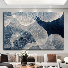 Load image into Gallery viewer, Stretched canvas wall art print – Canvas Wall Art Painting Flowers FL076b – Small – 30x20 in (75x50 cm) – Iloski Art LLC