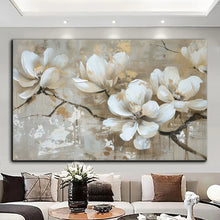 Load image into Gallery viewer, Stretched canvas wall art print – Canvas Wall Art Painting Flowers FL092 – Small – 30x20 in (75x50 cm) – Iloski Art LLC