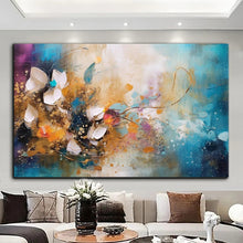 Load image into Gallery viewer, Stretched canvas wall art print – Canvas Wall Art Painting Flowers FL095 – Small – 30x20 in (75x50 cm) – Iloski Art LLC