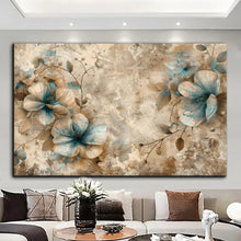 Load image into Gallery viewer, Stretched canvas wall art print – Canvas Wall Art Painting Flowers FLA008 – Small – 30x20 in (75x50 cm) – Iloski Art LLC