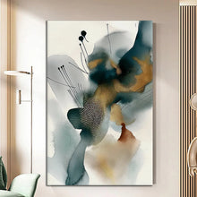 Load image into Gallery viewer, Canvas Wall Art Abstract Painting ABST0094 - Iloski Art LLC