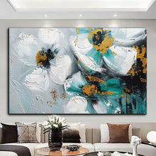 Load image into Gallery viewer, Stretched canvas wall art print – Canvas Wall Art Painting Flowers FL078 – Small – 30x20 in (75x50 cm) – Iloski Art LLC