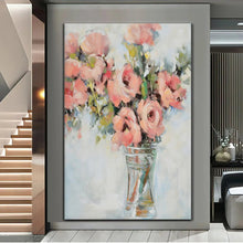 Load image into Gallery viewer, Stretched canvas wall art print – Canvas Wall Art Painting Flowers FLA013 – Small – 20x30 in (50x75 cm) – Iloski Art LLC