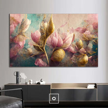 Load image into Gallery viewer, Stretched canvas wall art print – Canvas Wall Art Painting Flowers FLA029 – Small – 30x20 in (75x50 cm) – Iloski Art LLC
