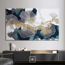 Load image into Gallery viewer, Stretched canvas wall art print – Canvas Wall Art Painting Flowers FLA034 – Small – 30x20 in (75x50 cm) – Iloski Art LLC