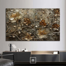 Load image into Gallery viewer, Stretched canvas wall art print – Canvas Wall Art Painting Flowers FLA026 – Small – 30x20 in (75x50 cm) – Iloski Art LLC