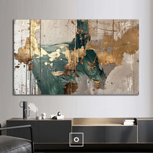 Load image into Gallery viewer, Stretched canvas wall art print – Canvas Wall Art Abstract Painting ABST0091 – Small – 30x20 in (75x50 cm) – Iloski Art LLC