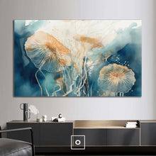 Load image into Gallery viewer, Stretched canvas wall art print – Canvas Wall Art Painting Flowers FLA054 – Small – 30x20 in (75x50 cm) – Iloski Art LLC
