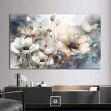 Load image into Gallery viewer, Stretched canvas wall art print – Canvas Wall Art Painting Flowers FLA057 – Small – 30x20 in (75x50 cm) – Iloski Art LLC