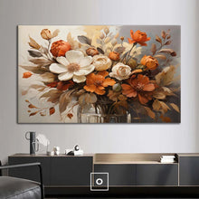 Load image into Gallery viewer, Stretched canvas wall art print – Canvas Wall Art Painting Flowers FLA049 – Small – 30x20 in (75x50 cm) – Iloski Art LLC
