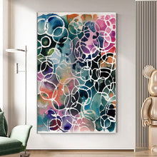 Load image into Gallery viewer, MAP377 Linear Reflection - canvas wall art