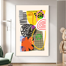 Load image into Gallery viewer, MAP423 Abstract Reflection - canvas wall art