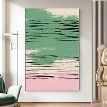 Load image into Gallery viewer, MAP071 Geometric Reflection - canvas wall art