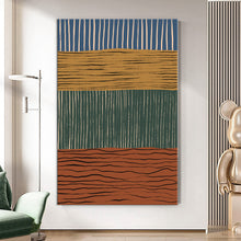 Load image into Gallery viewer, MAP055 Modern Contrast - canvas wall art