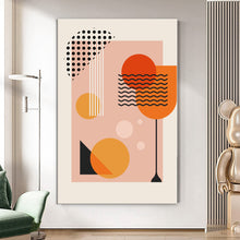 Load image into Gallery viewer, MAP162 Color Structure - canvas wall art