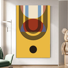 Load image into Gallery viewer, MAP239 Geometric Harmony - canvas wall art