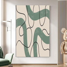 Load image into Gallery viewer, MAP146 Modern Reflection - canvas wall art