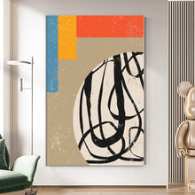 Load image into Gallery viewer, MAP207 Linear Harmony - canvas wall art