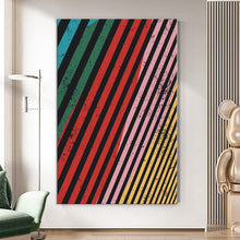 Load image into Gallery viewer, MAP204 Color Motion - canvas wall art