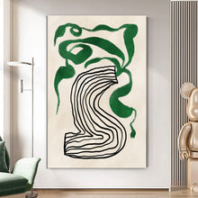 Load image into Gallery viewer, MAP184 Abstract Echo - canvas wall art
