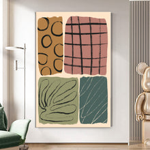 Load image into Gallery viewer, MAP121 Color Pathways - canvas wall art