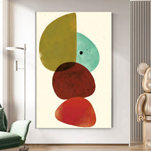 Load image into Gallery viewer, MAP136 Gentle Structure - canvas wall art