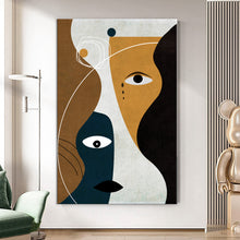 Load image into Gallery viewer, MAP050 Geometric Echo - canvas wall art