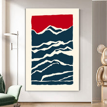 Load image into Gallery viewer, MAP433 Abstract Horizon - canvas wall art