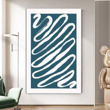Load image into Gallery viewer, MAP469 Geometric Form - canvas wall art