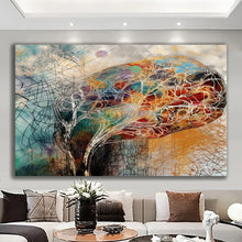 Load image into Gallery viewer, Stretched canvas wall art print – Canvas Wall Art Abstract Painting ABST0080 – Small – 20x30 in (50x75 cm) – Iloski Art LLC