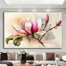 Load image into Gallery viewer, Stretched canvas wall art print – Canvas Wall Art Painting Flowers FLA076 – Small – 30x20 in (75x50 cm) – Iloski Art LLC