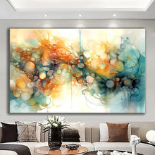 Load image into Gallery viewer, Canvas Wall Art Abstract Painting ABST0058 - Iloski Art LLC