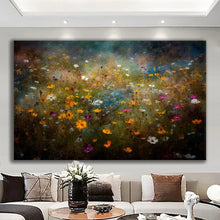 Load image into Gallery viewer, Stretched canvas wall art print – Canvas Wall Art Painting Flowers FLA076b – Small – 30x20 in (75x50 cm) – Iloski Art LLC