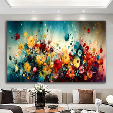 Load image into Gallery viewer, Stretched canvas wall art print – Canvas Wall Art Painting Flowers FLA075 – Small – 30x20 in (75x50 cm) – Iloski Art LLC