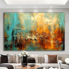 Load image into Gallery viewer, Stretched canvas wall art print – Canvas Wall Art Abstract Painting ABST0082 – Small – 20x30 in (50x75 cm) – Iloski Art LLC